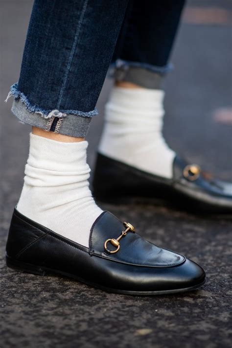 gucci print socks for men|socks with gucci loafers.